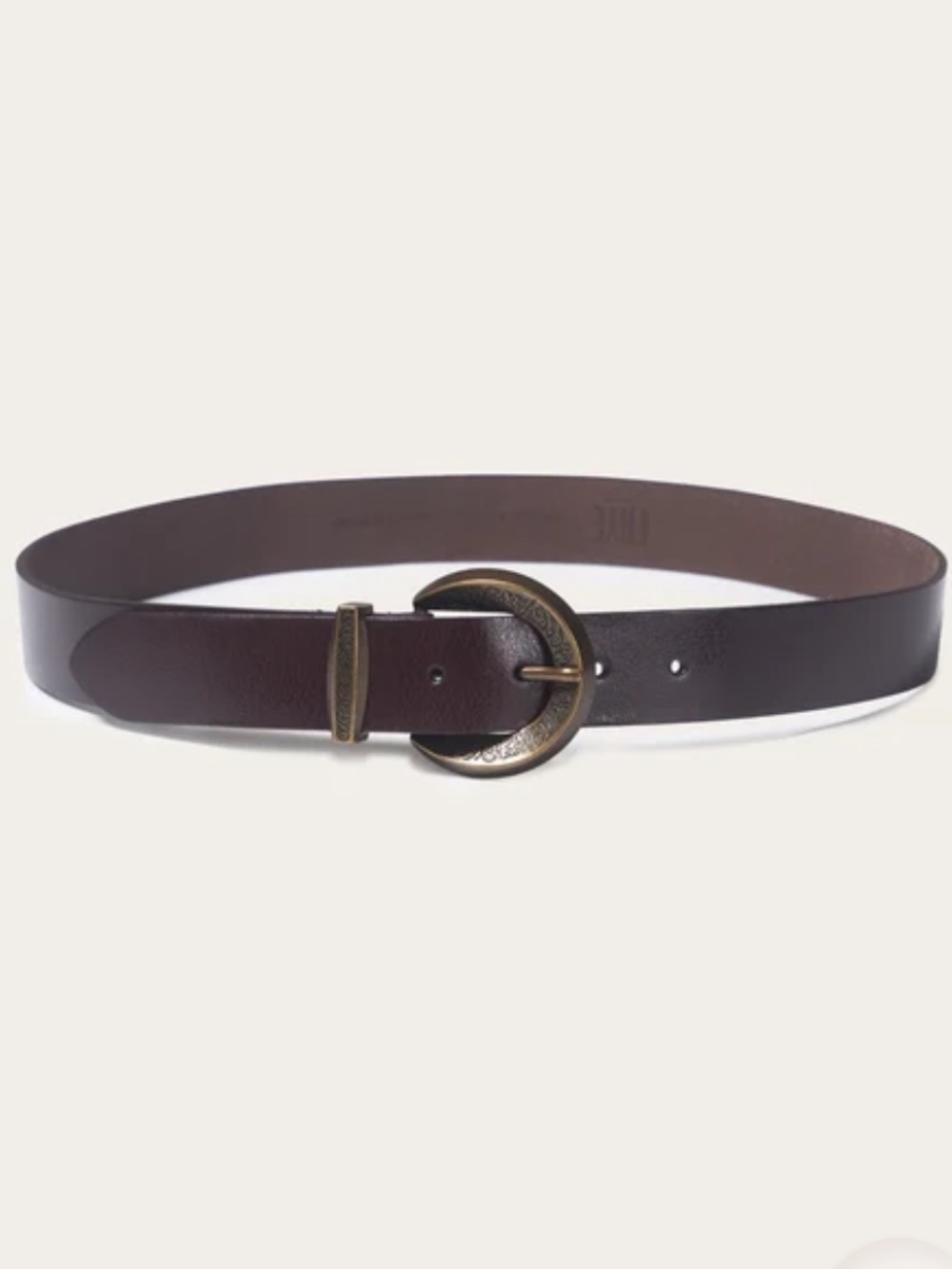 35MM ENGRAVED BUCKLE BELT Frye Belt